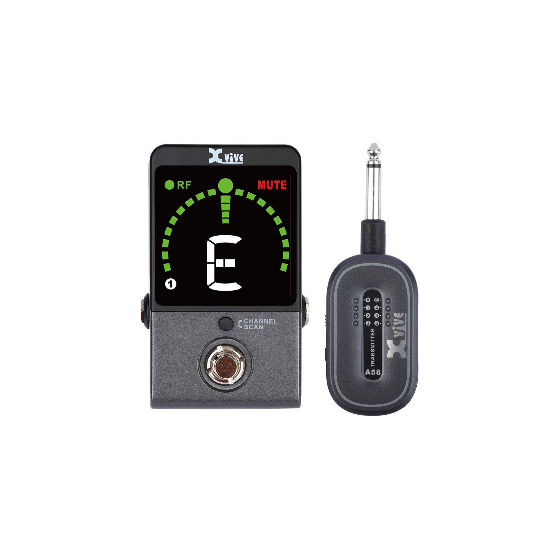 P58 Digital Guitar Pedal Tuner Wireless System 5.8GHz