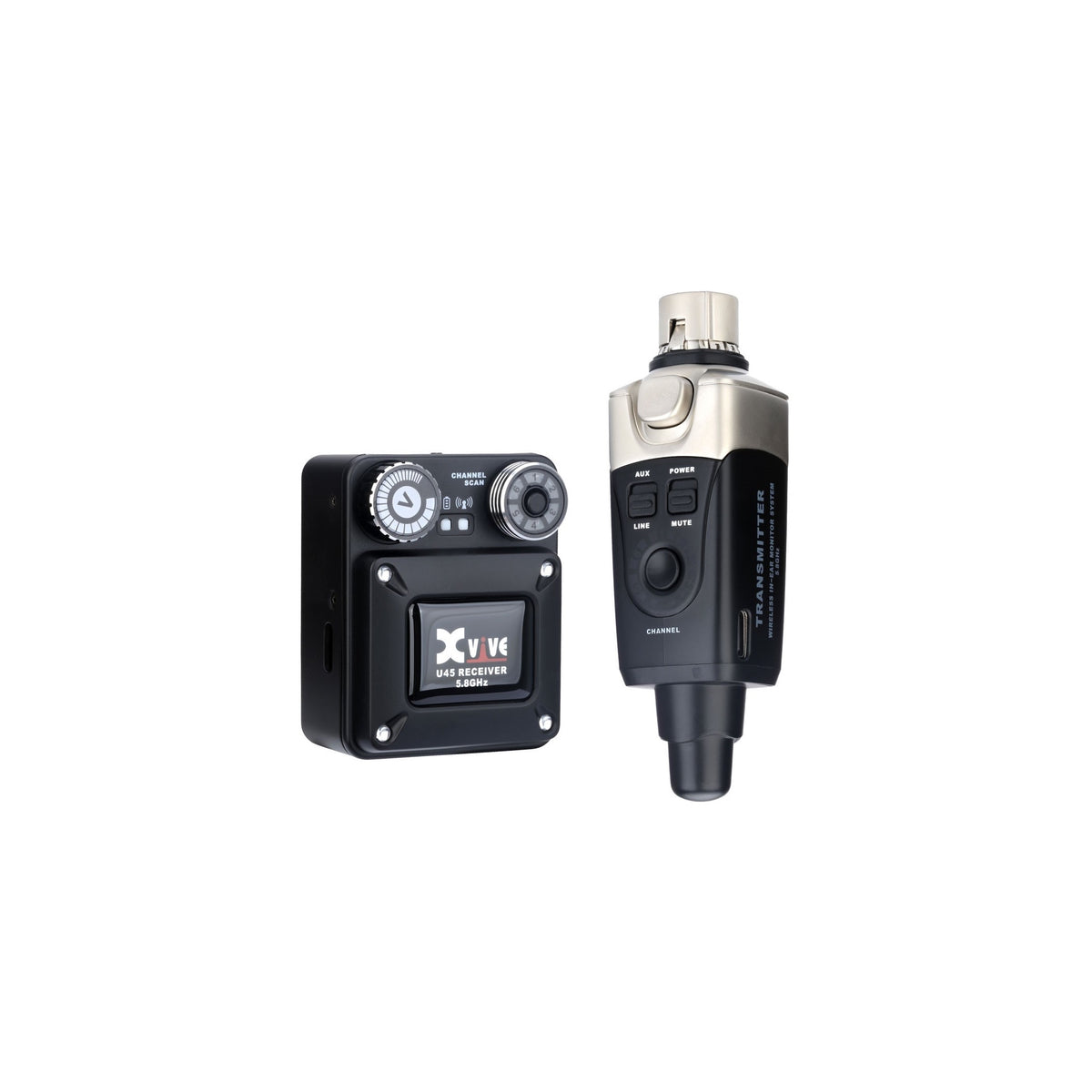 Xvive U45 Black Wireless In-Ear System
