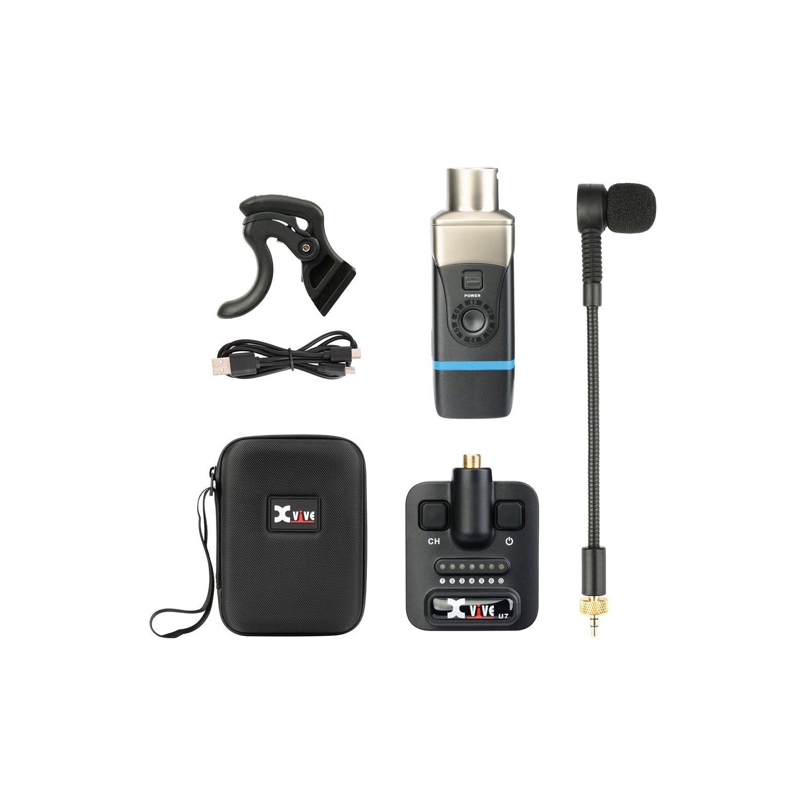 Xvive - U7 Saxophone And Trumpet Wireless System - Musik Utan Gränser 