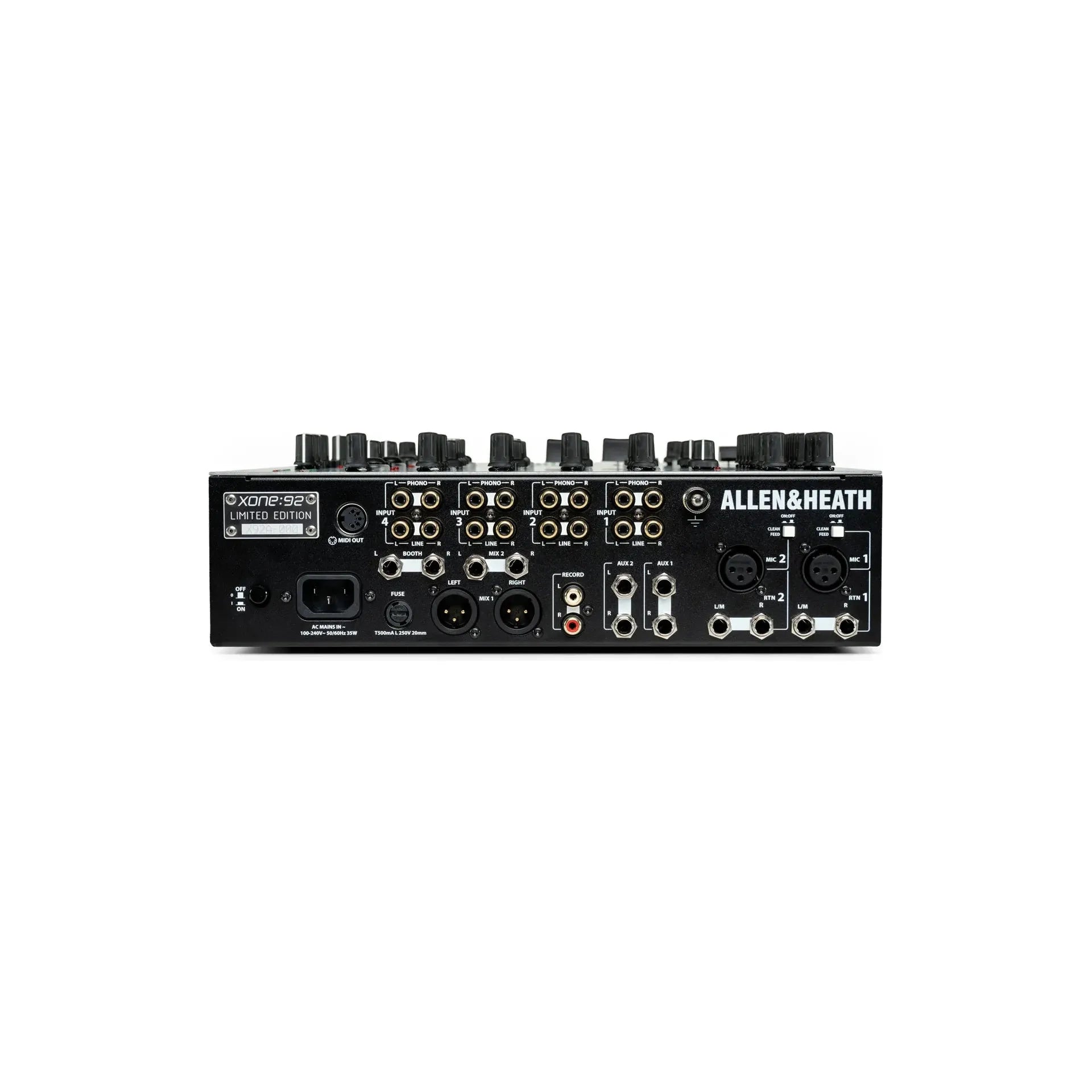 Allen & Heath - XONE:92A 20YRS Limited Edition Club & DJ Mixer - Musik Utan Gränser 