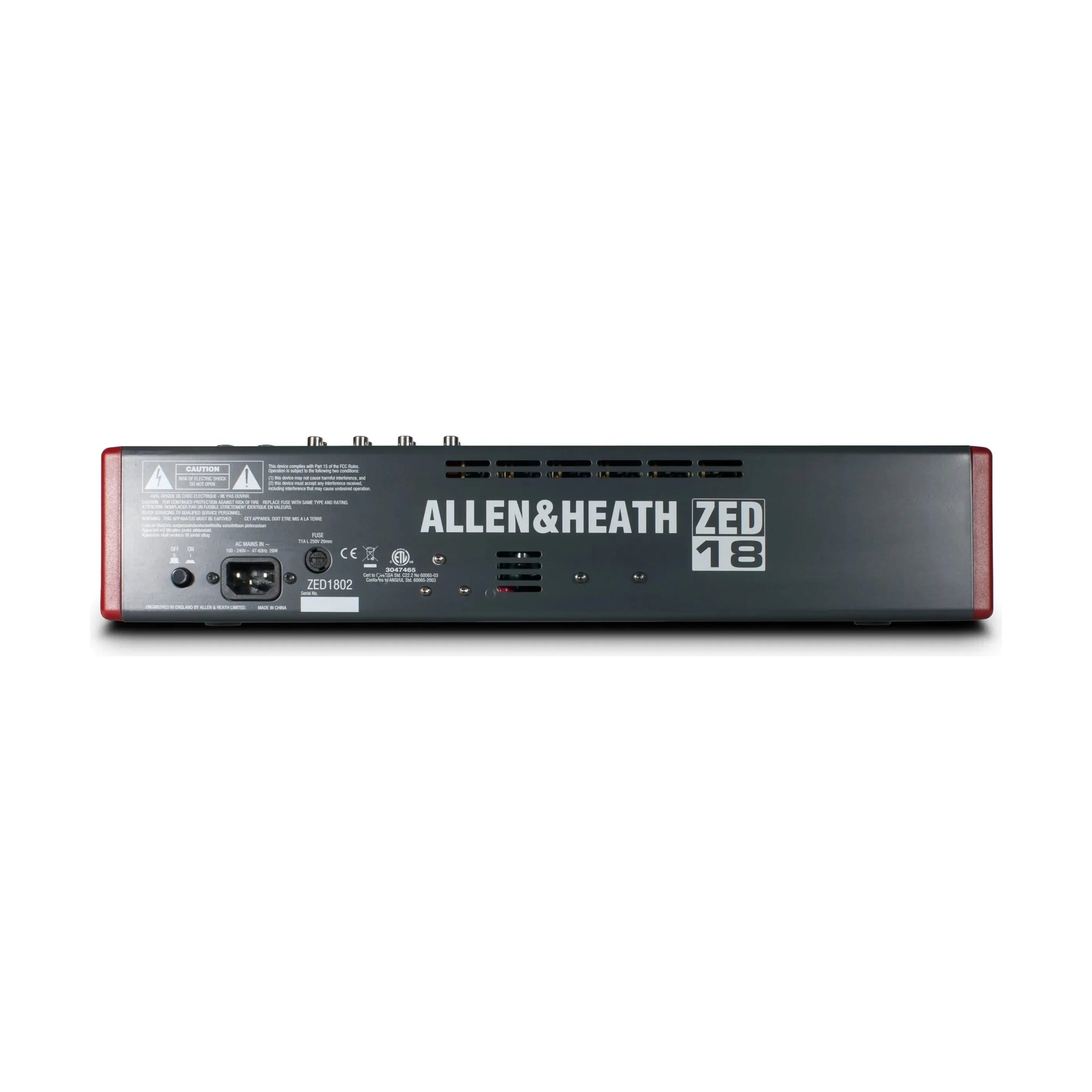 Allen & Heath - ZED-18 10 Mic/Line Inputs, 4 Stereo, USB and Sonar X1 L. - Musik Utan Gränser 