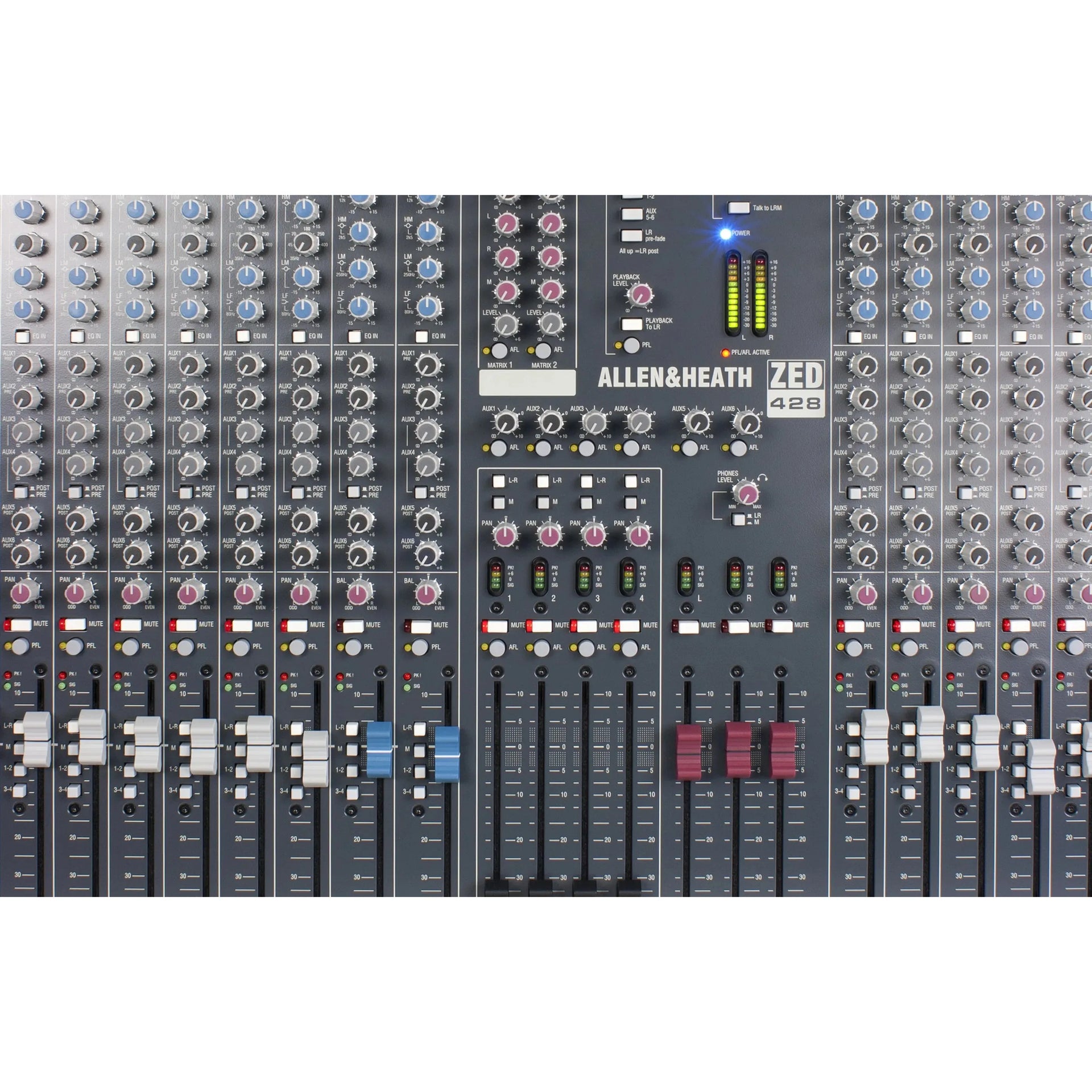 Allen & Heath - ZED-428 4 Bus, 24 Mono Input, 2 Dual Stereo - Musik Utan Gränser 