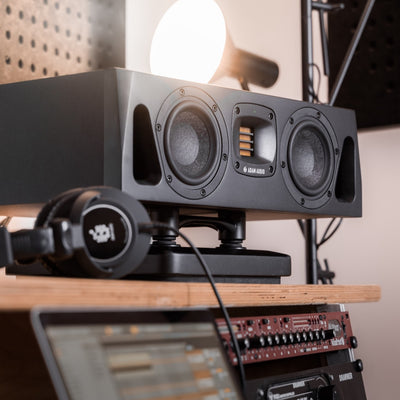 A44H Närfälts monitor 2-vägs med dubbla 4" Woofers