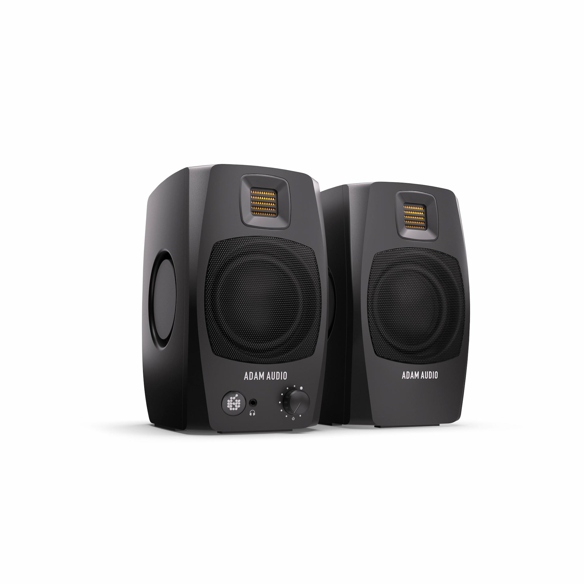 D3V Black Active Desktop Monitoring System 3,5 inch Woofer