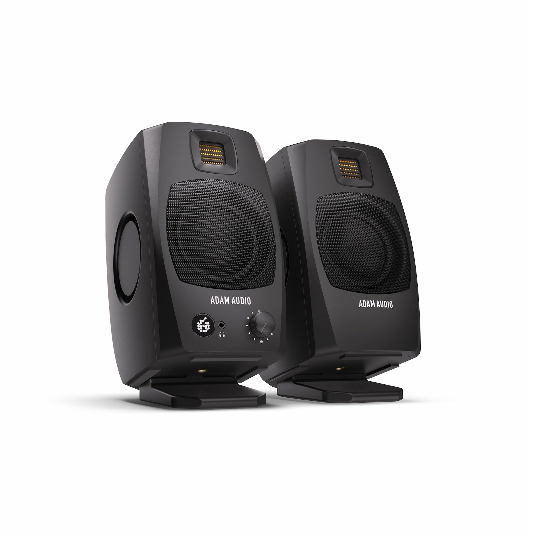 D3V Black Active Desktop Monitoring System 3,5 inch Woofer