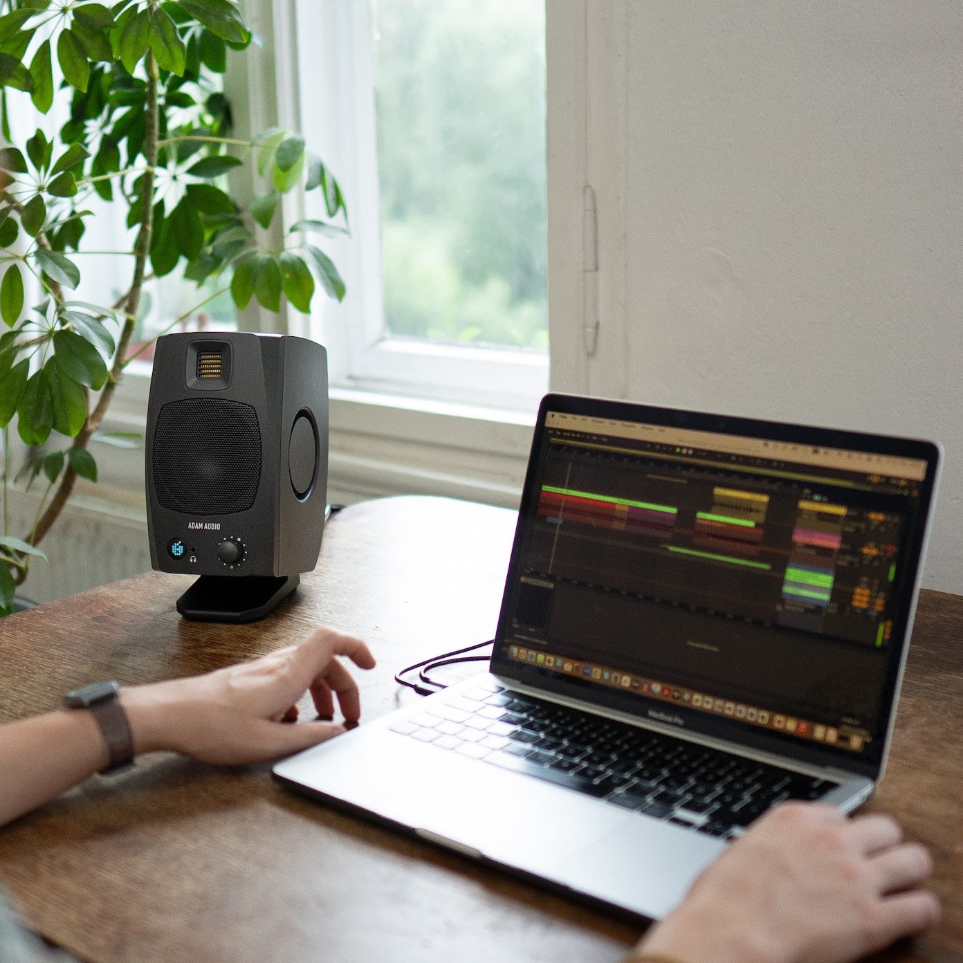 D3V Black Active Desktop Monitoring System 3,5 inch Woofer