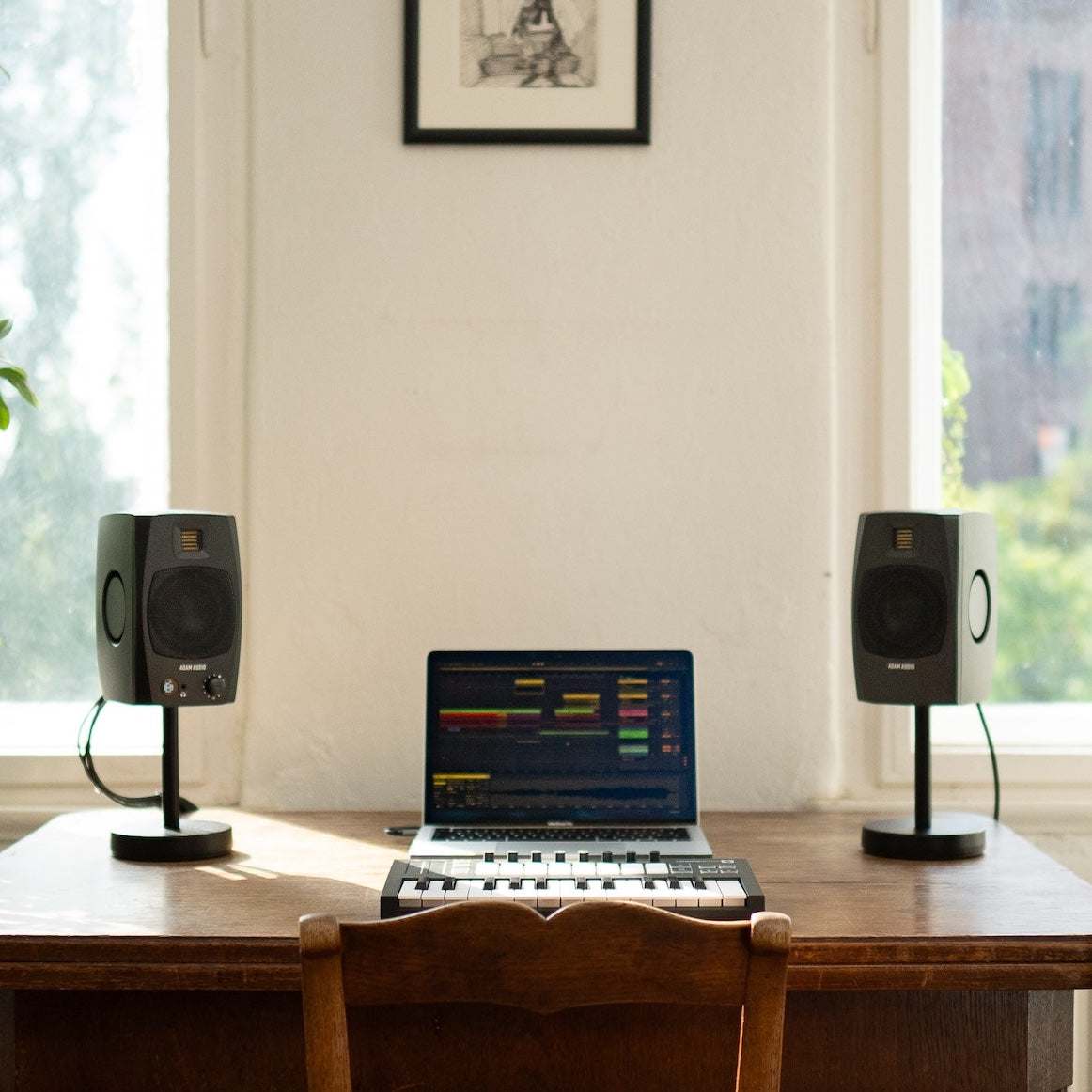 D3V Black Active Desktop Monitoring System 3,5 inch Woofer