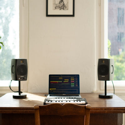 D3V Black Active Desktop Monitoring System 3,5 inch Woofer