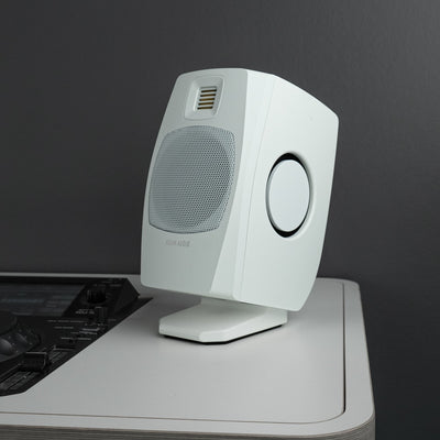D3V White Active Desktop Monitoring System, 3,5 inch Woofer