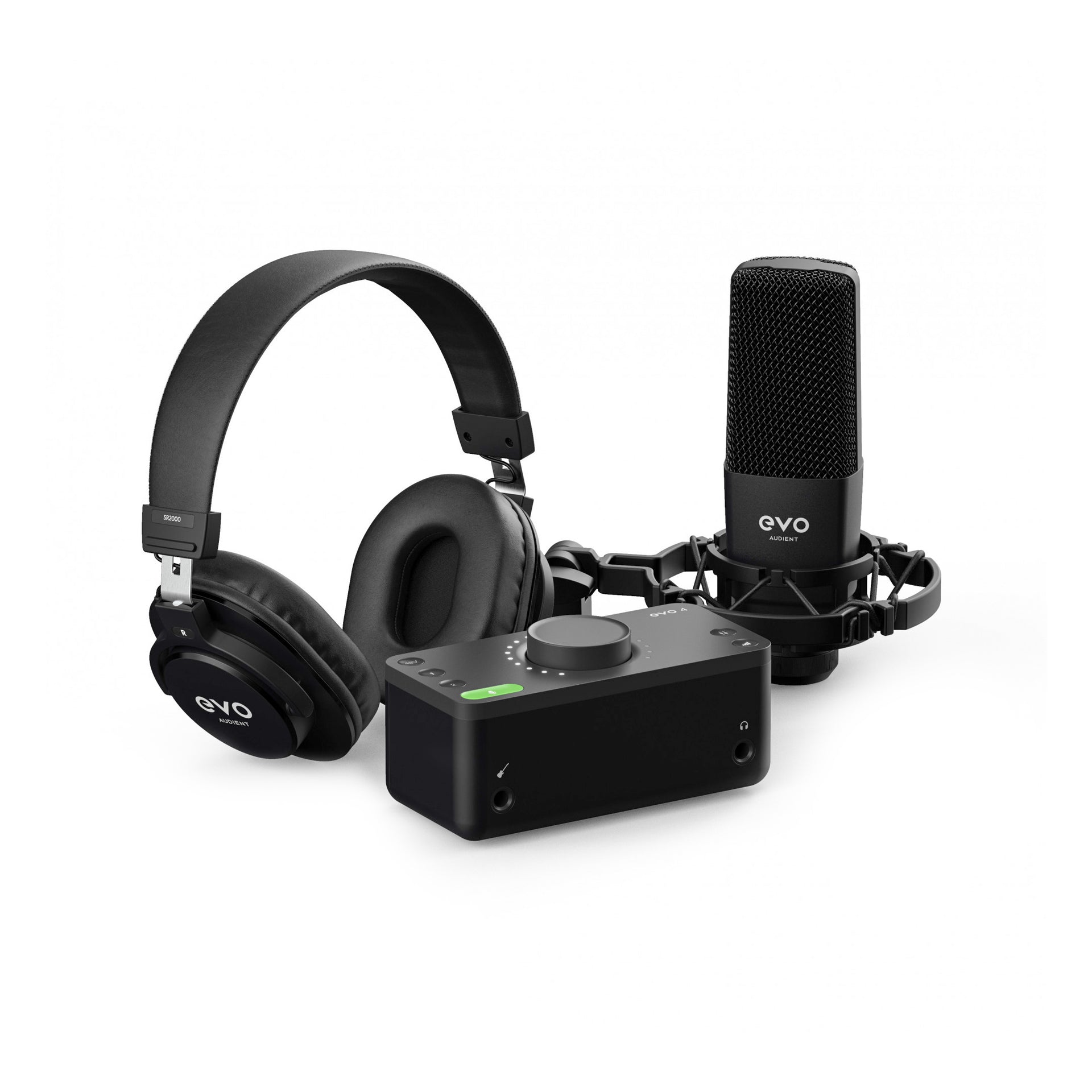 Audient - EVO Start Recording Bundle - Musik Utan Gränser 