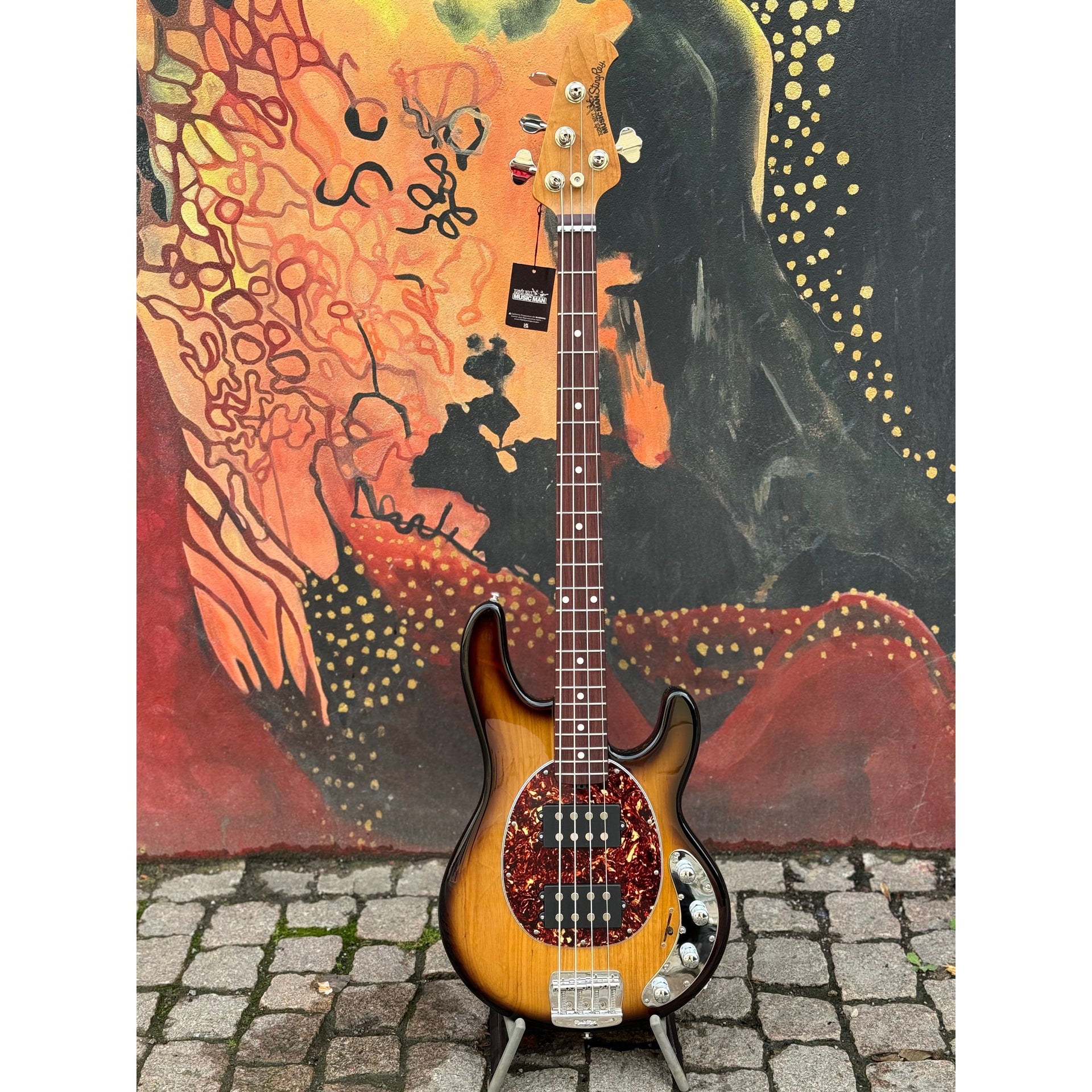 Ernie Ball Music Man - StingRay4 Special -HH- Burnt Ends - Musik Utan Gränser 