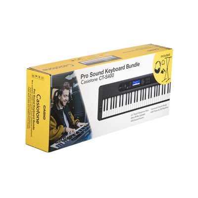 Casio - CT-S400 keyboardpaket - Musik Utan Gränser 