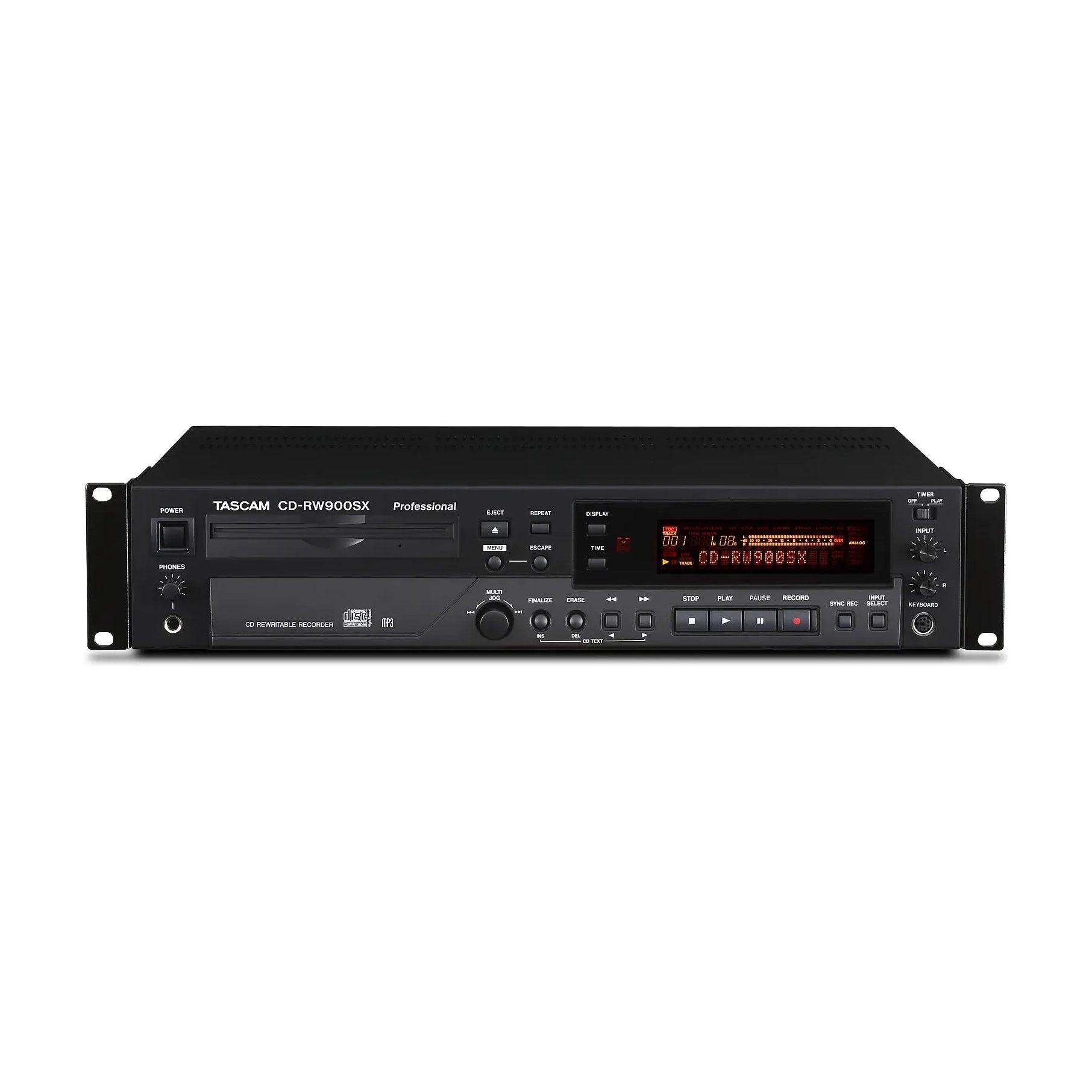 Tascam - CD-RW900SX CD-Recorder for CD-R/CD-RW Tray Drive - Musik Utan Gränser 