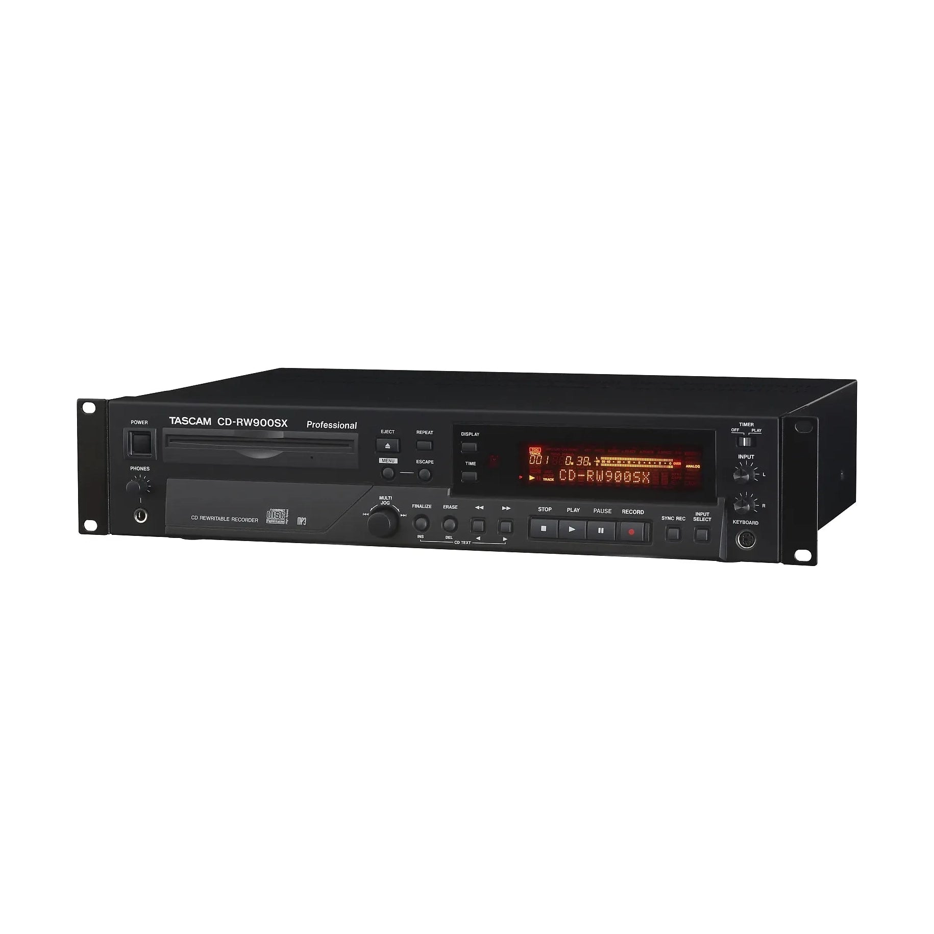 Tascam - CD-RW900SX CD-Recorder for CD-R/CD-RW Tray Drive - Musik Utan Gränser 
