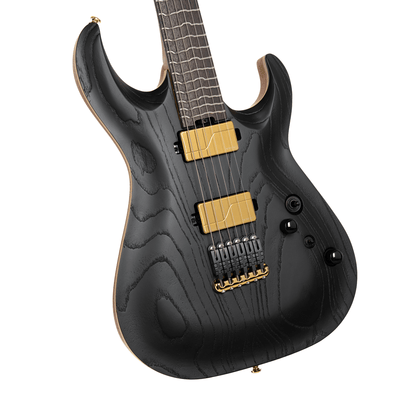 KX700TT-G Open Pore Black Gold Hardware