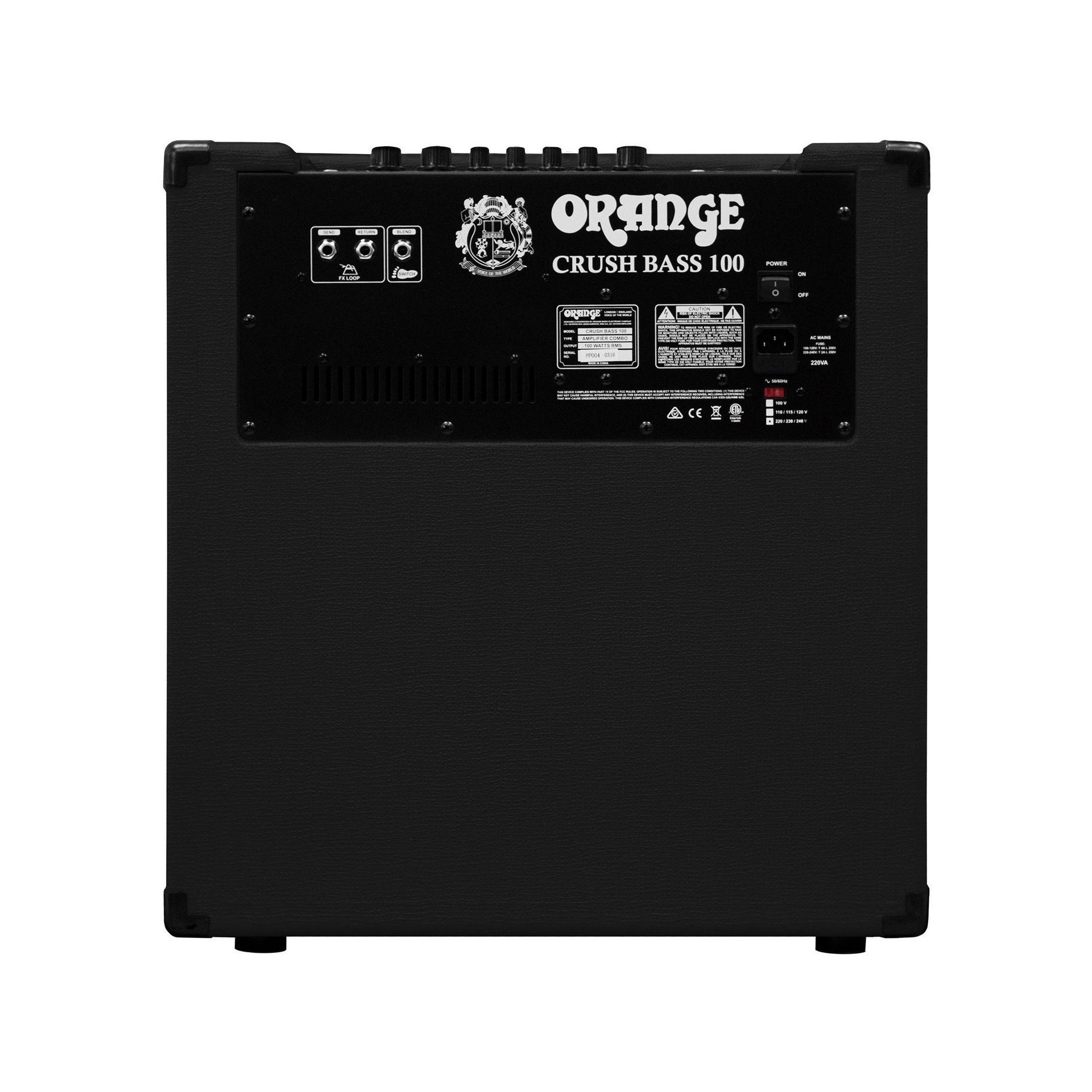 Crush Bass 100 Black
