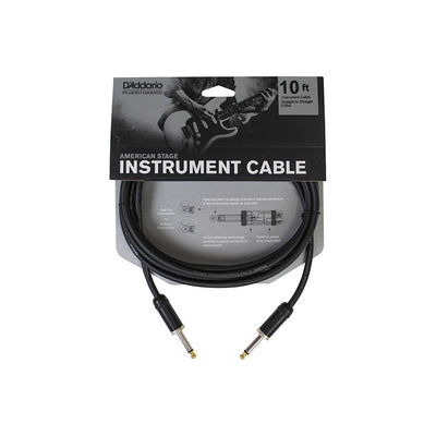D'Addario - PW-AMSK-10 Instrumentkabel 3 m. med kill switch - Musik Utan Gränser 