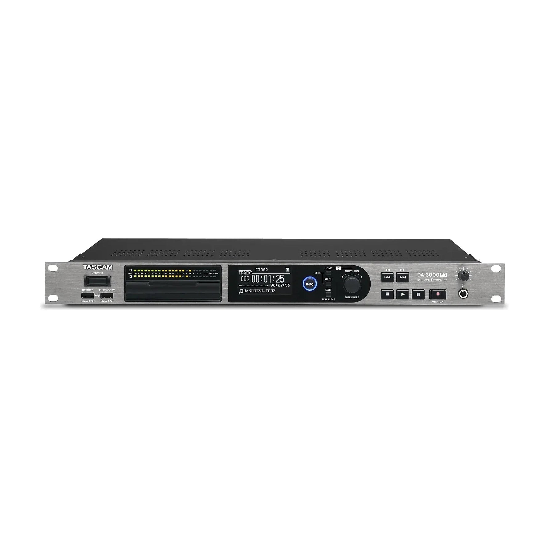 Tascam - DA-3000SD 2-Track DSD/PCM Recorder AD/DA Converter 192kHz - Musik Utan Gränser 