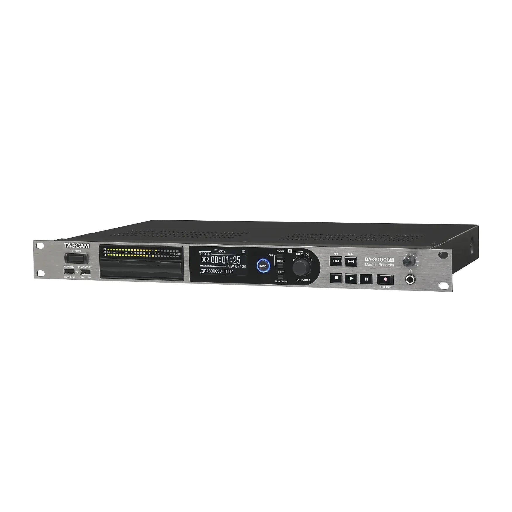 Tascam - DA-3000SD 2-Track DSD/PCM Recorder AD/DA Converter 192kHz - Musik Utan Gränser 