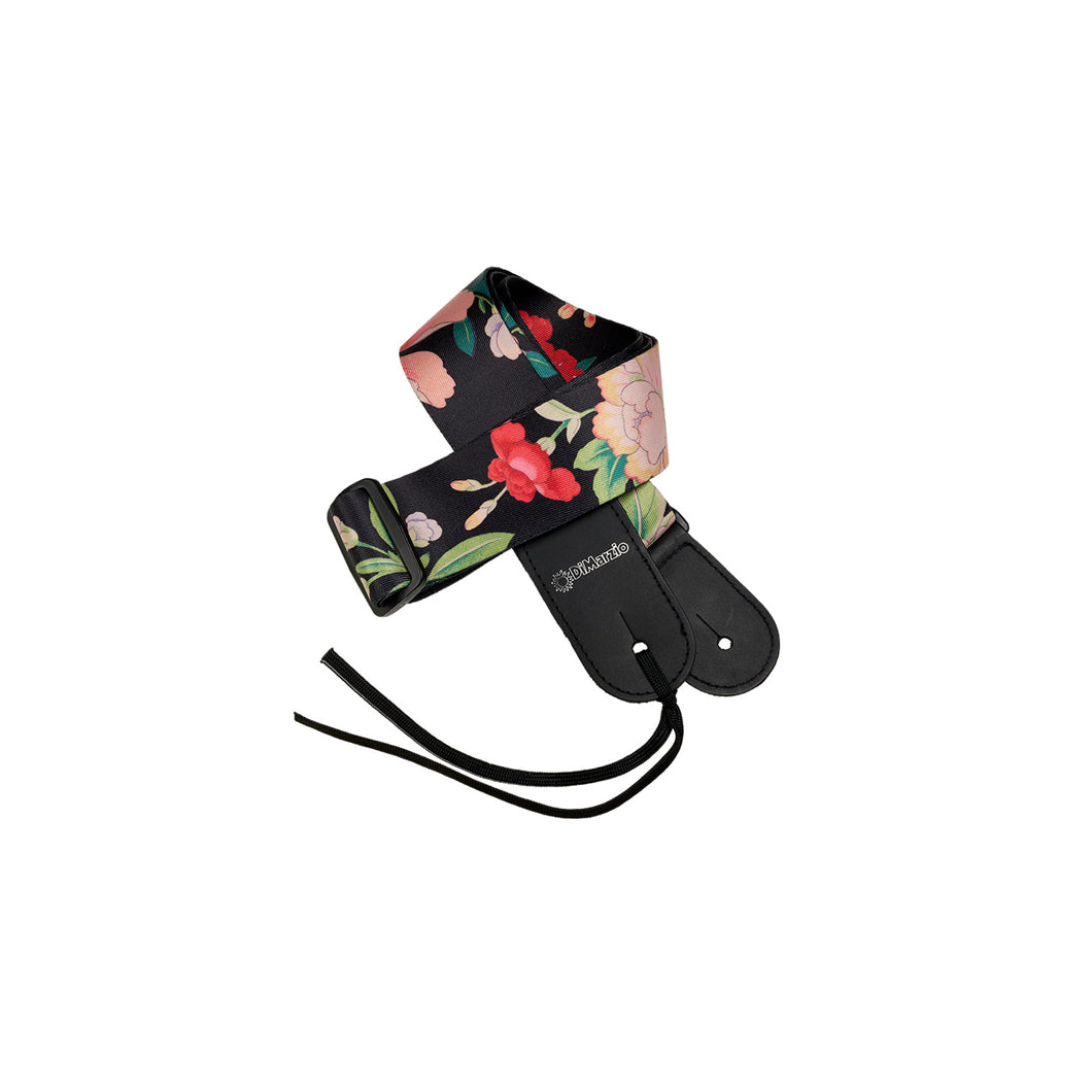 DiMarzio - DD3154 2'' Guitar Strap Steve Vai Botanical Black - Musik Utan Gränser 