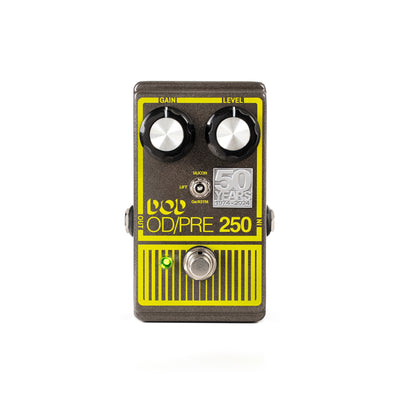 DOD - Overdrive Preamp 250 50th Anniversary Edition - Musik Utan Gränser 
