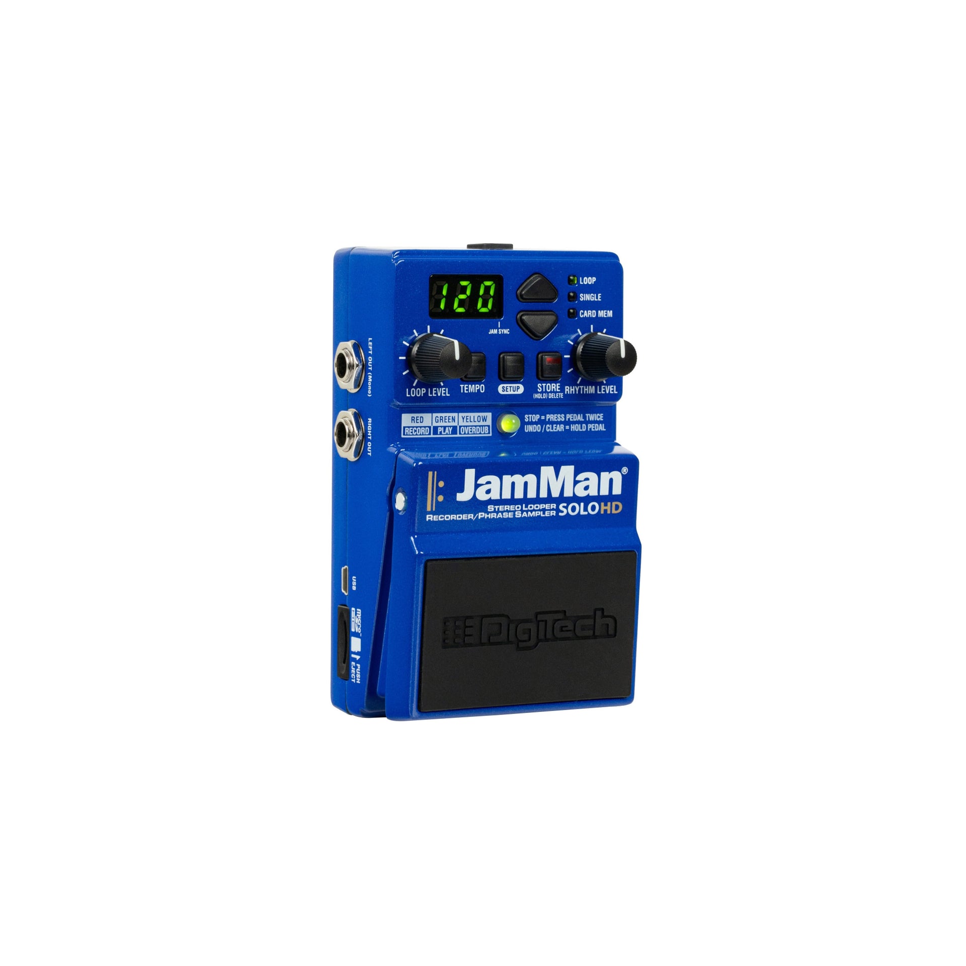 Digitech - JamMan Solo HD Compact Stereo Looper - Musik Utan Gränser 