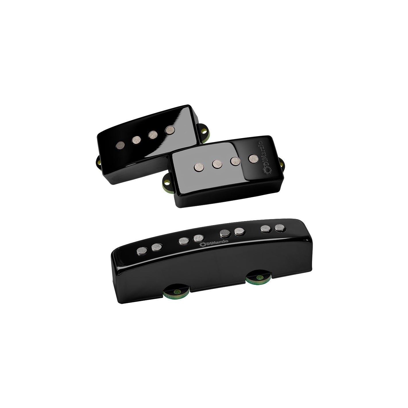 DP306GB Pickup Bas Sixties P+J™ Pair Gloss Black Metal