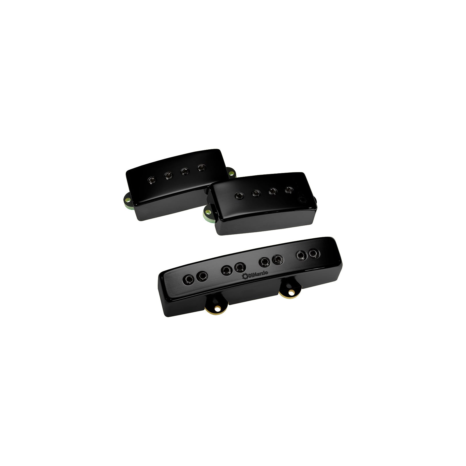 DiMarzio - DP307GB Relentless P+J Pair Gloss Black - Musik Utan Gränser 