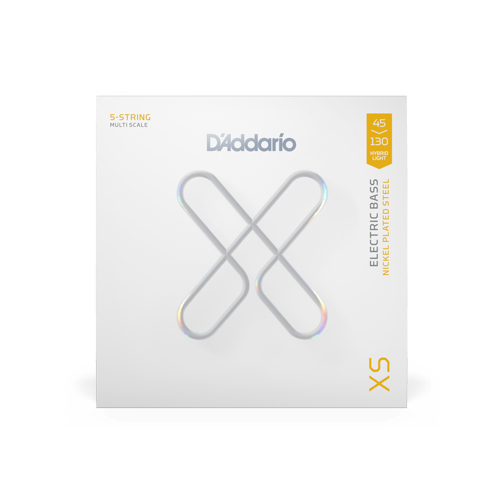 XSB45130MS XS Elbas Coated, Hybrid Light, 045-130, Multiscale, 5-str.