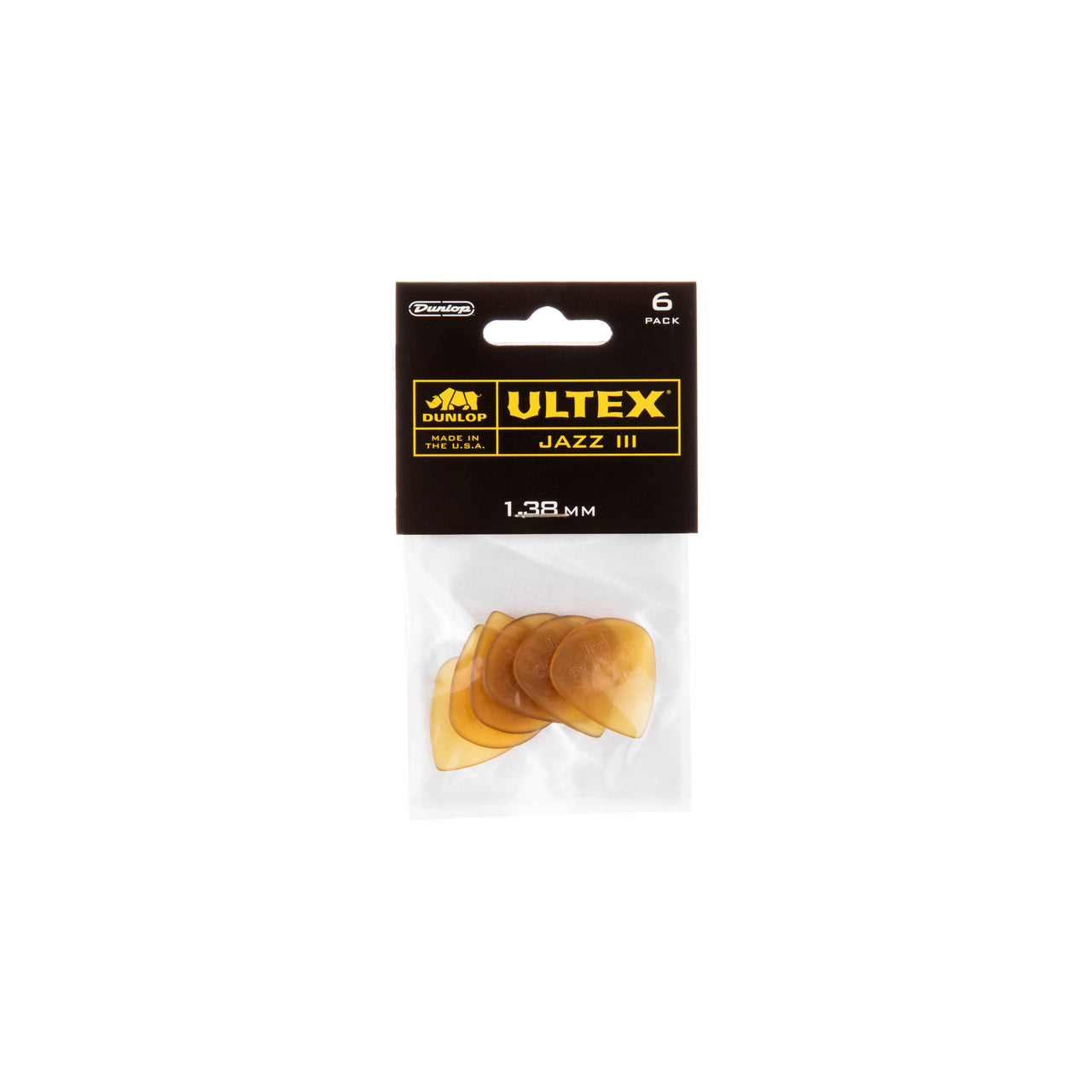 Dunlop - Dunlop 427P1.38 ULTEX JAZZ III 6 Pack - Musik Utan Gränser 