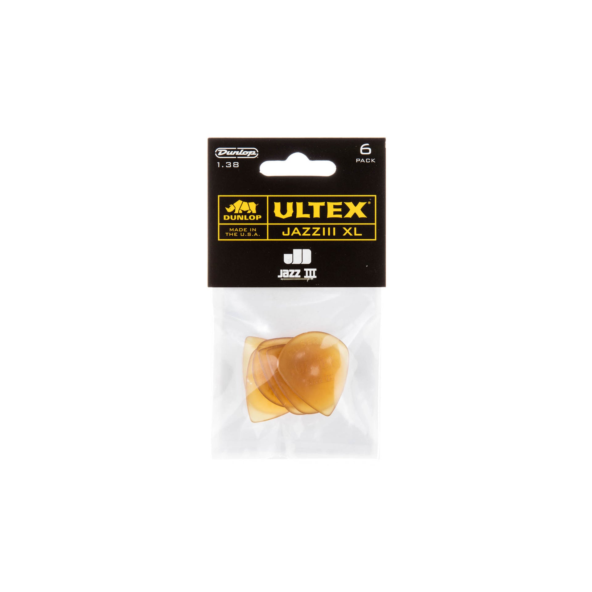 Dunlop - 427P1.38XL ULTEX JAZZ III XL 6/PLYPK - Musik Utan Gränser 