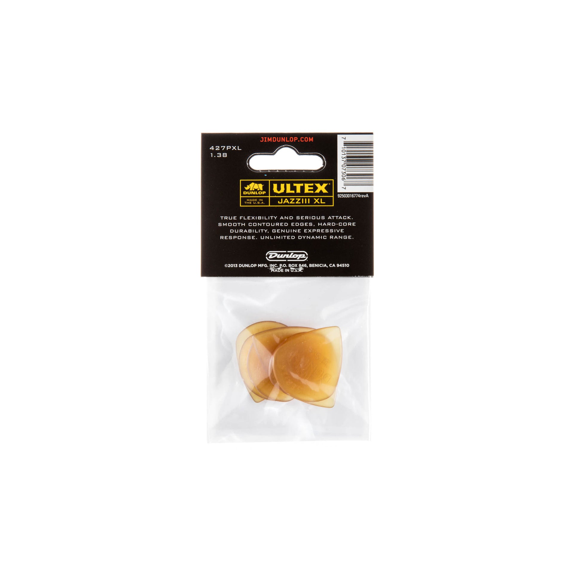 Dunlop - 427P1.38XL ULTEX JAZZ III XL 6/PLYPK - Musik Utan Gränser 