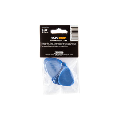 Dunlop - 449P 1.5 Nylon MaxGrip Standard - Musik Utan Gränser 