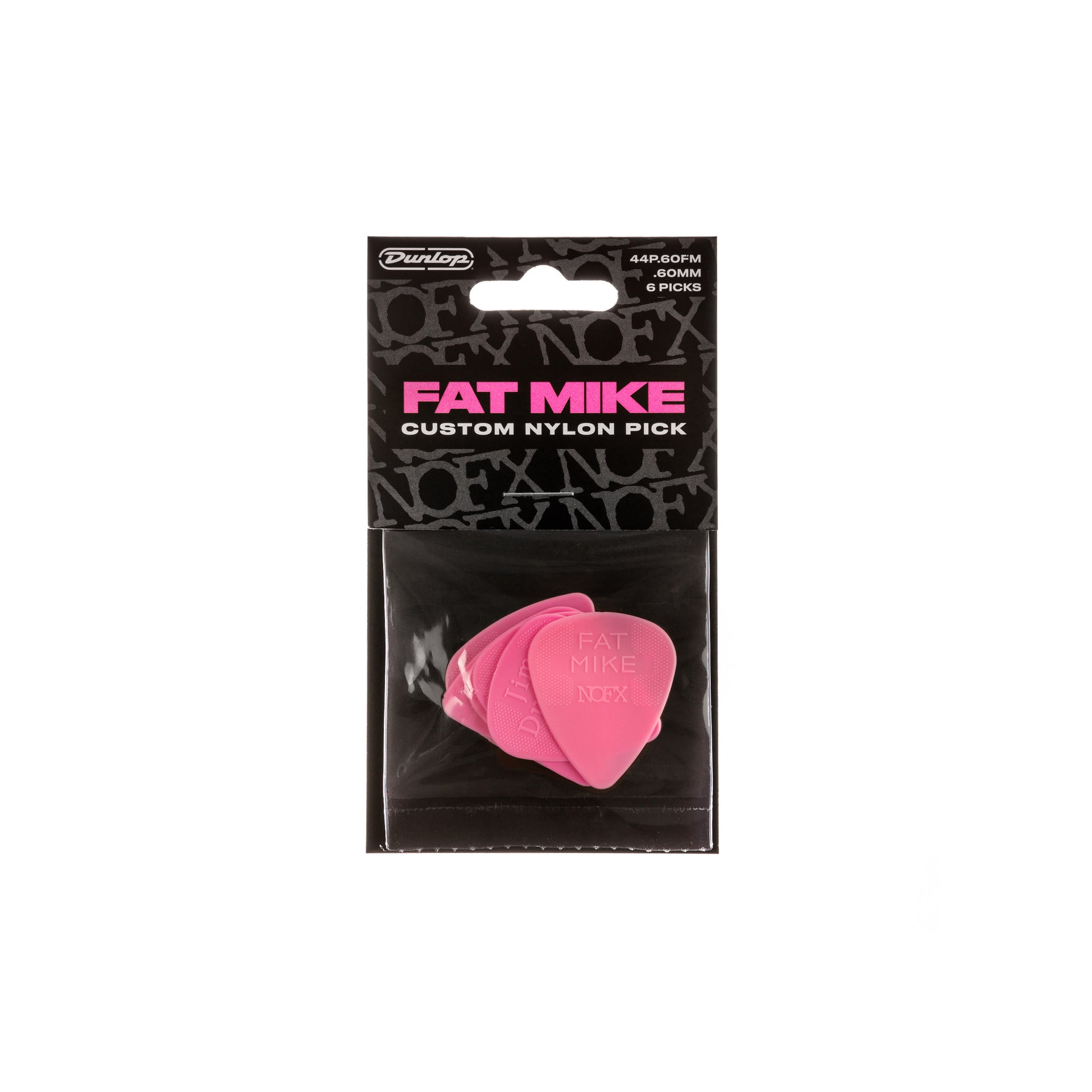Dunlop - Dunlop 44P.060FM Fat Mike Nylon STD -6/PLYPK - Musik Utan Gränser 