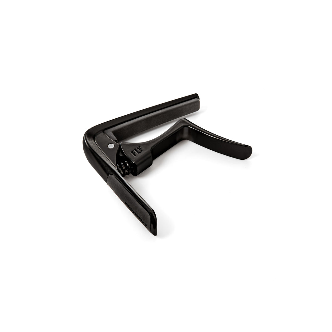 Dunlop - 63CBK Trigger Fly Capo Curved Black - Musik Utan Gränser 
