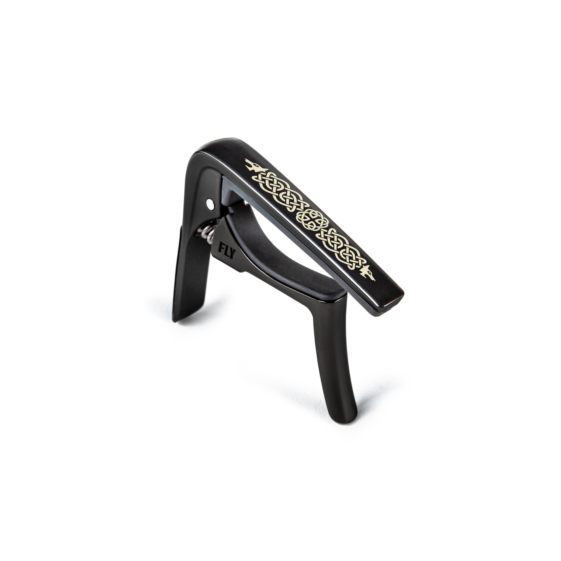 63CBKC Trigger Fly Capo Celtic Knot Edition Curved Black