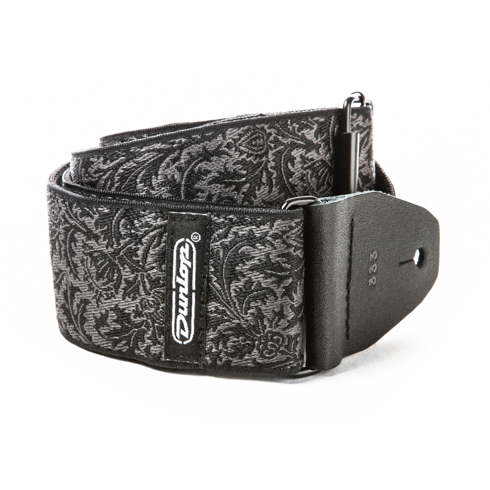 D67-14 Jacquard Black Thistle Strap
