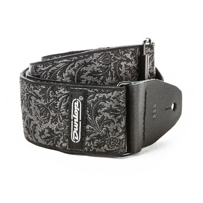 D67-14 Jacquard Black Thistle Strap