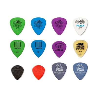 Dunlop - Electric Variety PK-12/PLYPK Plektrum - Musik Utan Gränser 