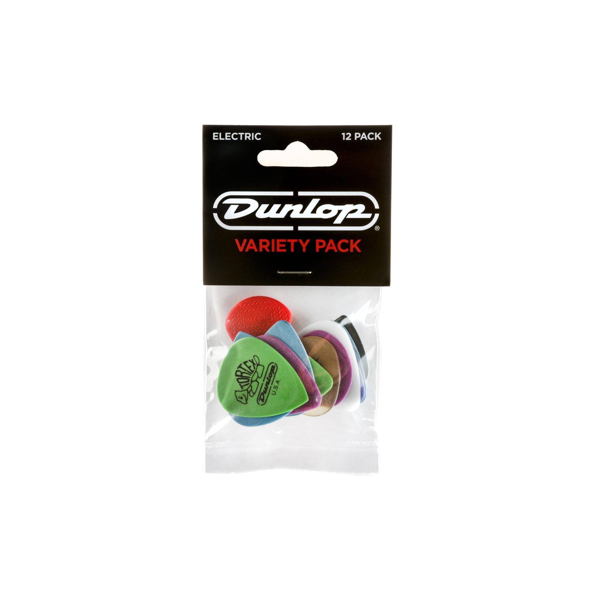 Dunlop - Electric Variety PK-12/PLYPK Plektrum - Musik Utan Gränser 