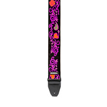 Load image into Gallery viewer, JH22 Jimi Hendrix Blacklight Monterey Pink Strap
