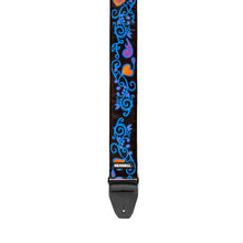 Load image into Gallery viewer, JH24 Jimi Hendrix Blacklight Monterey Blue Strap
