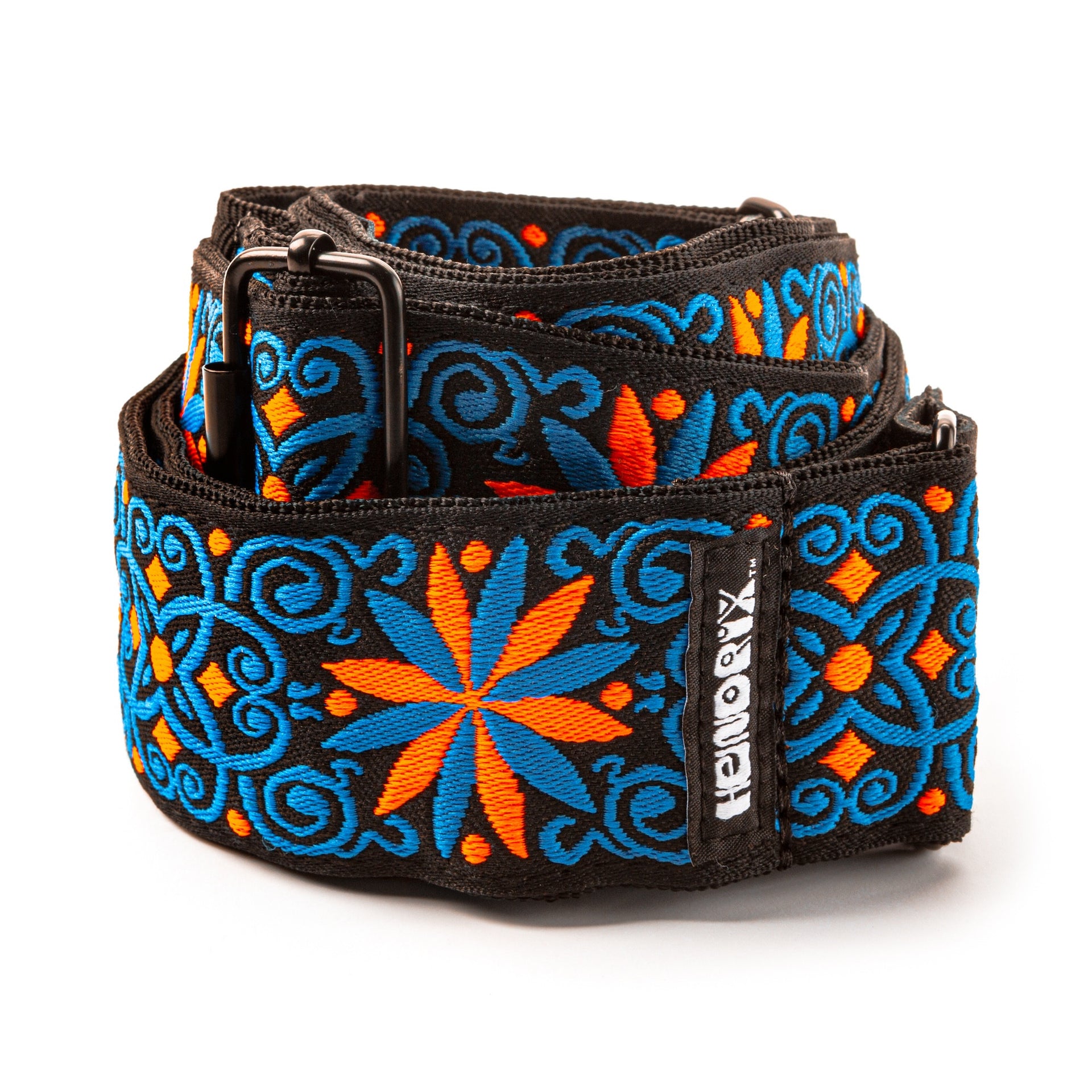 JH25 Jimi Hendrix Blacklight Fillmore Blue Strap