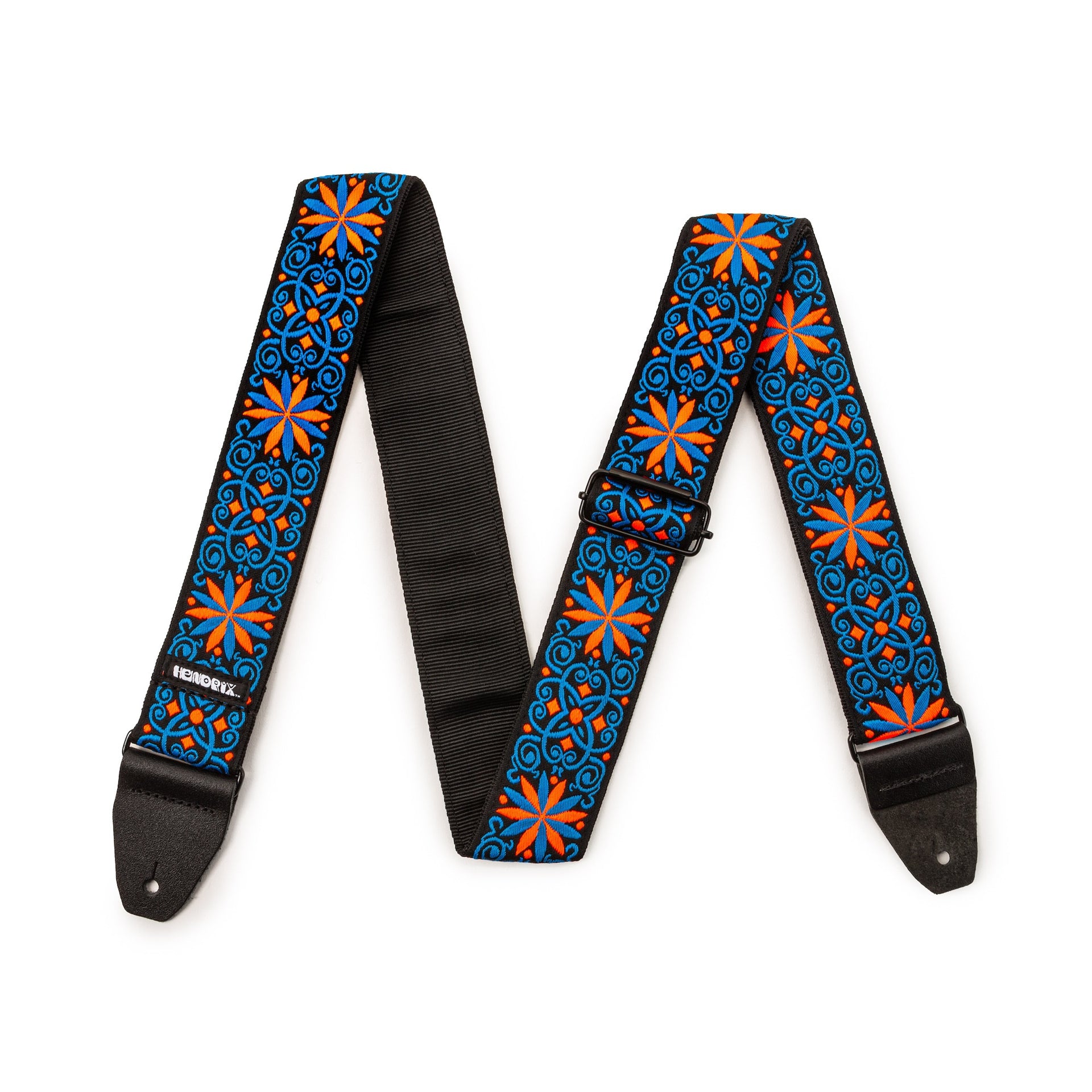 JH25 Jimi Hendrix Blacklight Fillmore Blue Strap