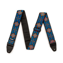 Load image into Gallery viewer, JH25 Jimi Hendrix Blacklight Fillmore Blue Strap
