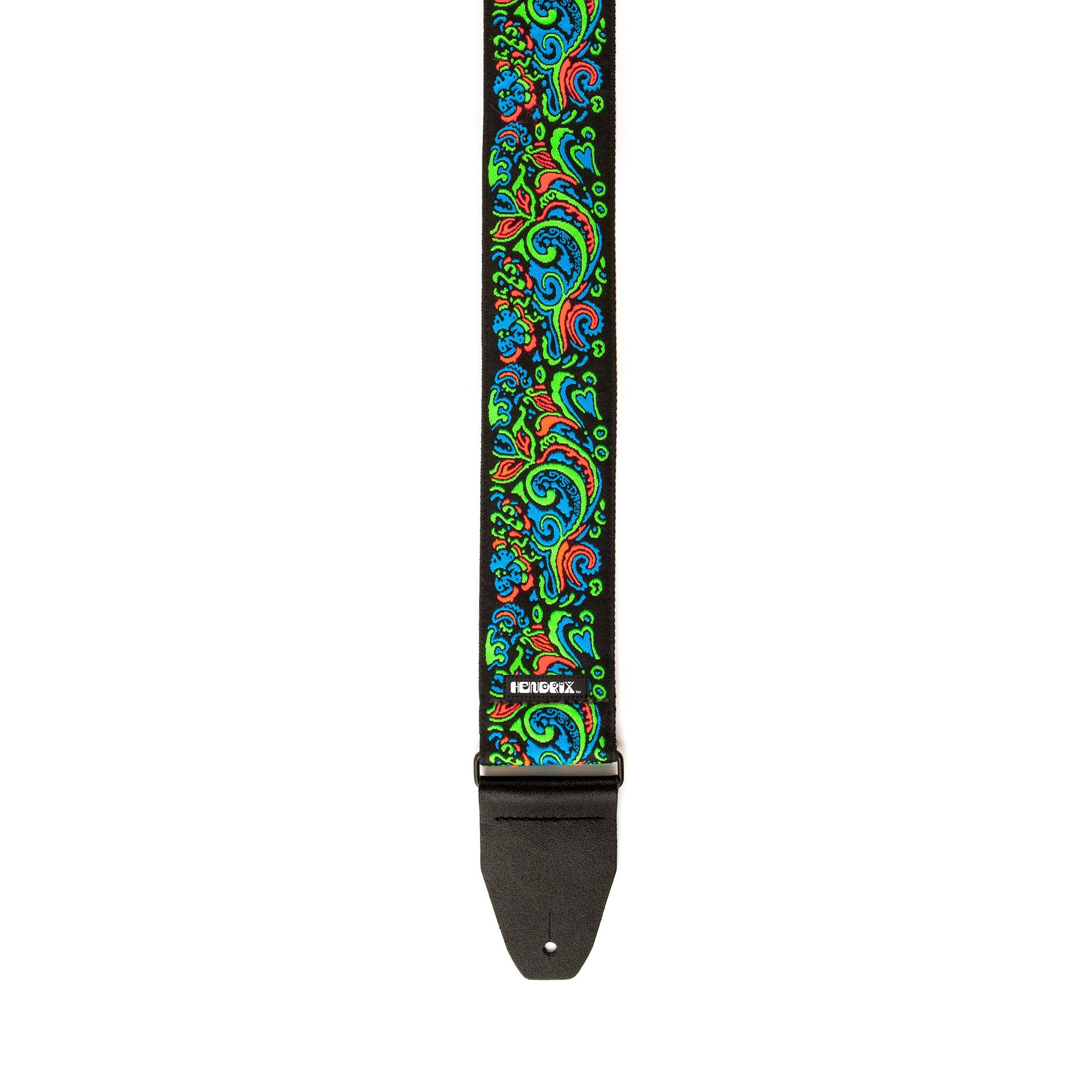 JH27 Jimi Hendrix Blacklight Love Drops Blue Strap