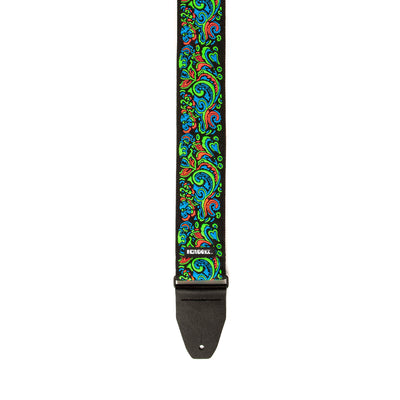 JH27 Jimi Hendrix Blacklight Love Drops Blue Strap