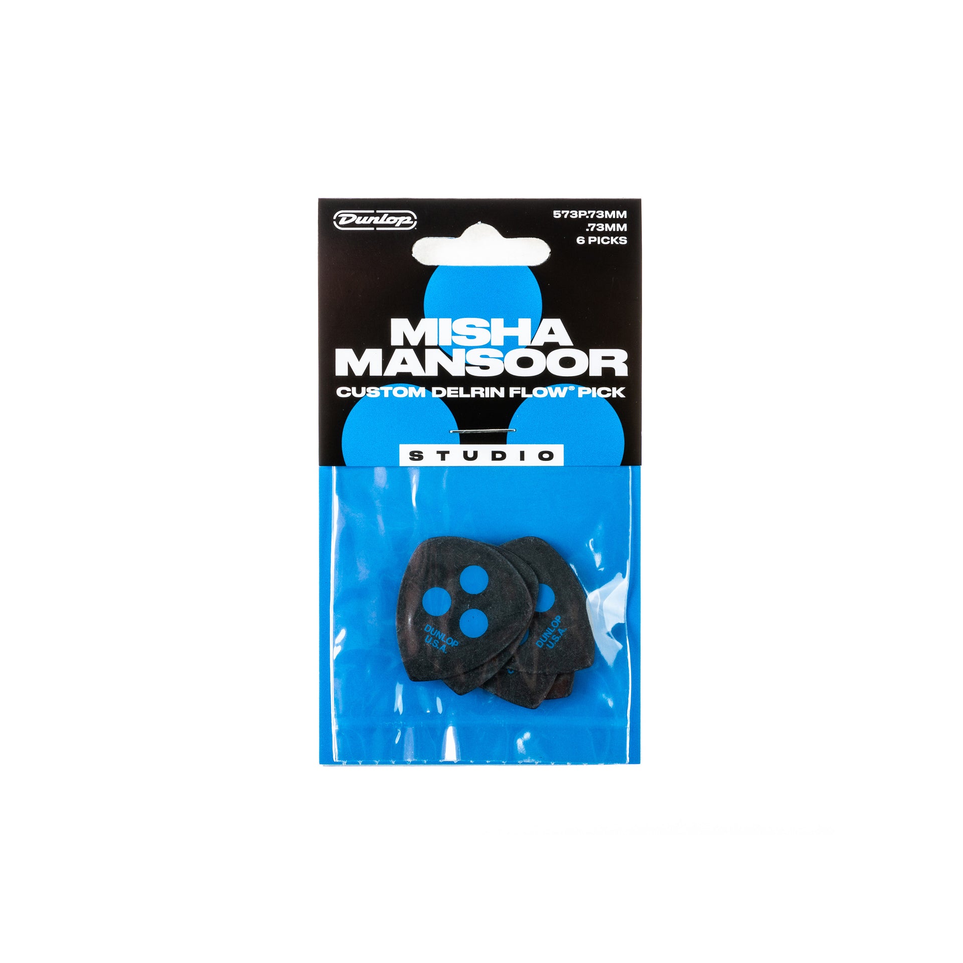 Dunlop - Misha Mansoor Flow Delrin 573P073MM -6/PLYPK - Musik Utan Gränser 