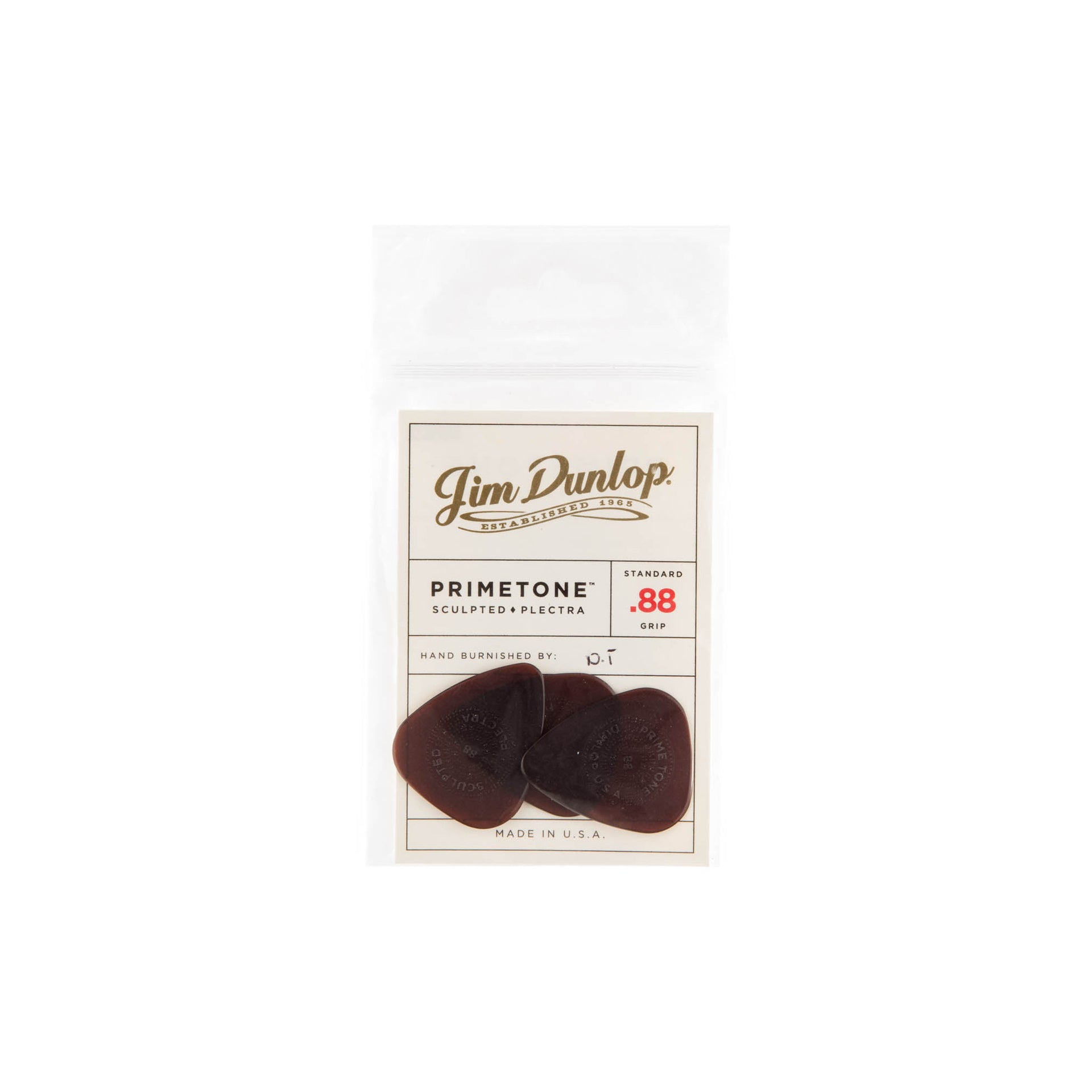 Dunlop - Primetone 510P.88 3-pack Plektrum - Musik Utan Gränser 