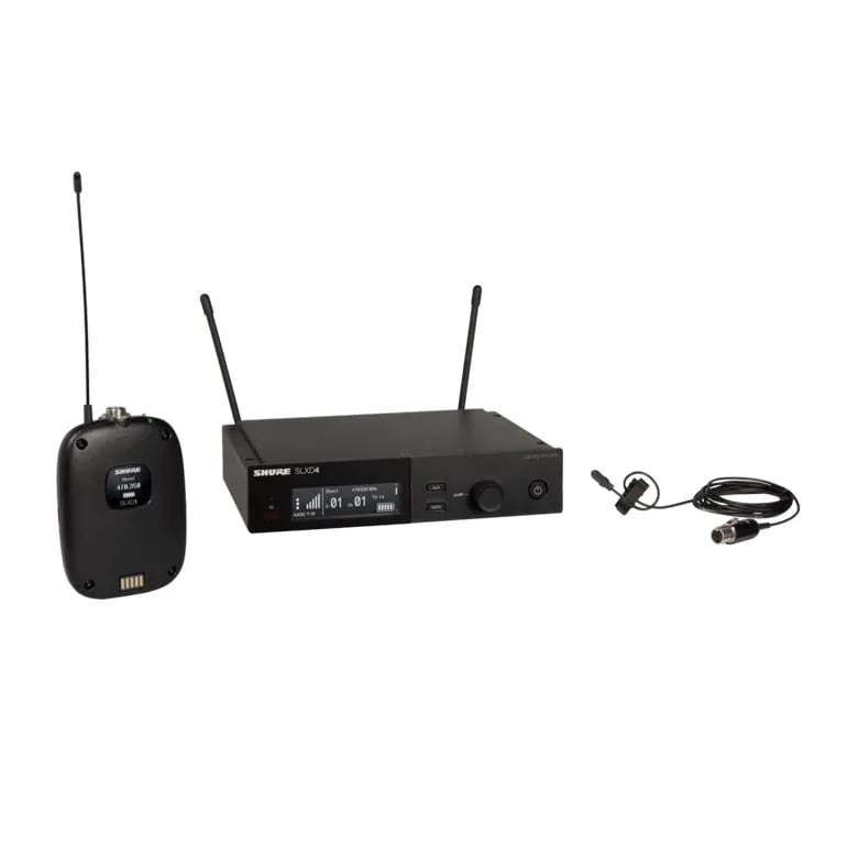 SLXD14E med Duraplex headmic svart/omni 518-562MHz